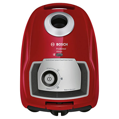 Bosch BGL4PETGB Animal Cylinder Vacuum Cleaner, Cayenne Red Bosch BGL4PETGB Animal Cylinder Vacuum Cleaner, Cayenne Red